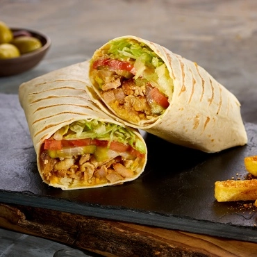 ساندوتش الدجاج فى خبز التورتيلا