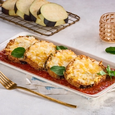 باذنجان مع جبنة البارميزان